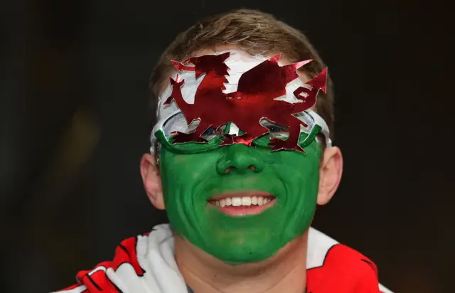 A Wales fan