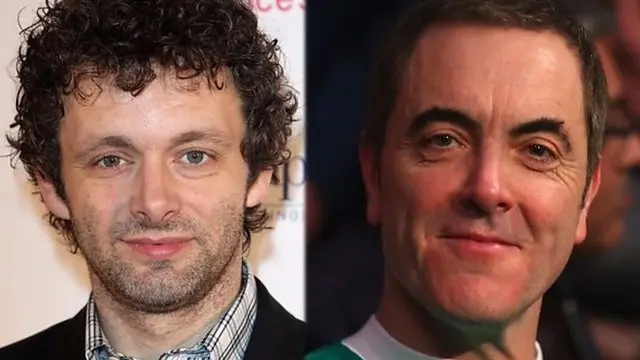 Michael Sheen and James Nesbitt