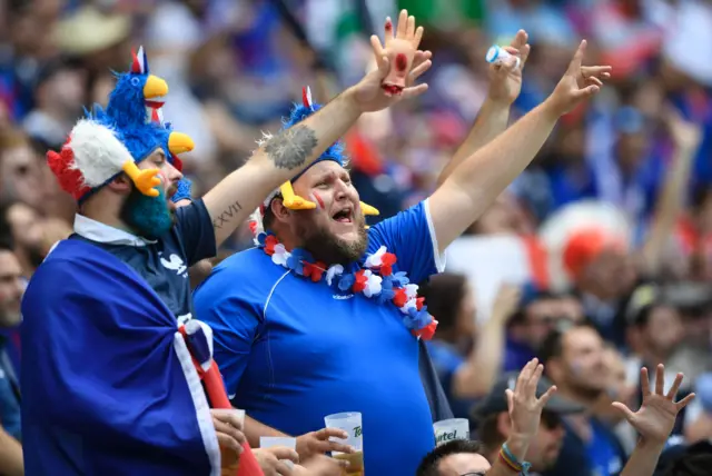 France supporters