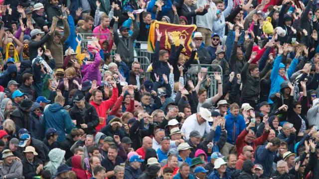 Spectators at Bristol