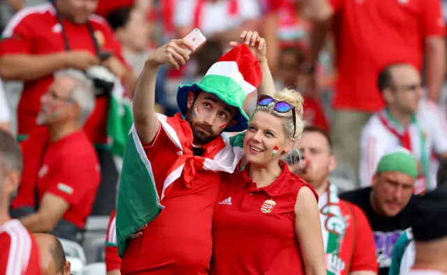 Hungary fans