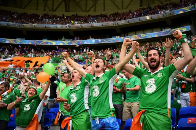 Republic of Ireland supporters