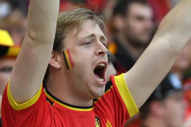 Belgium fan