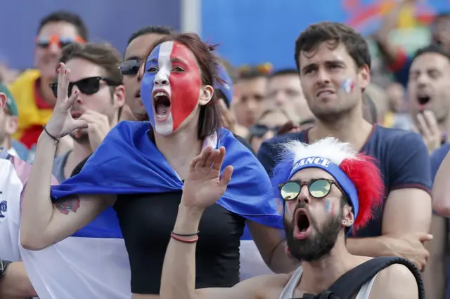 French supporters