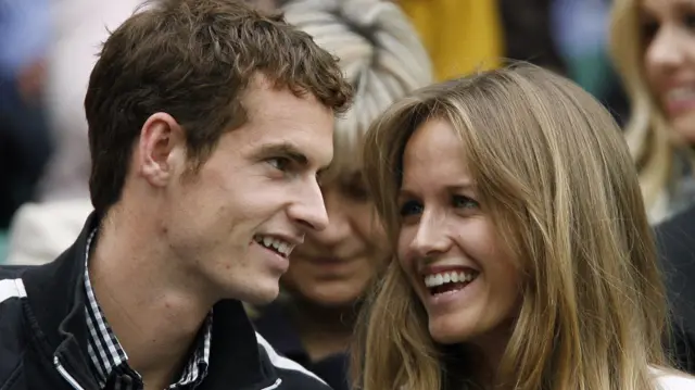 Andy Murray and Kim Sears