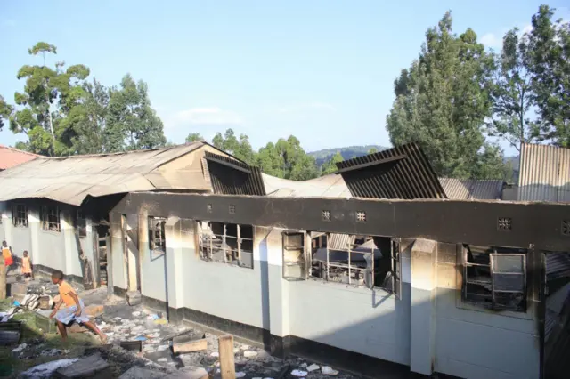 School roof collapses