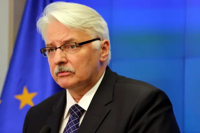 Witold Waszczykowski, Poland's Foreign Minister