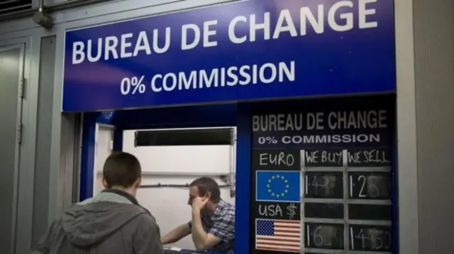 Bureau de change