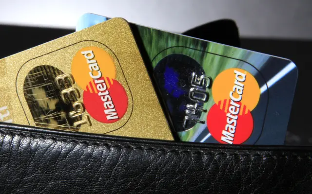 MasterCard credit cards