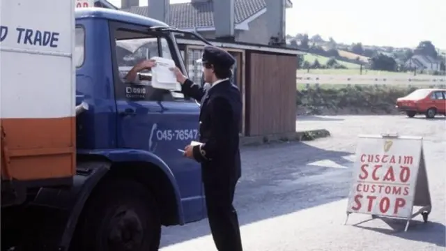 Customs at Newry in the 1980s