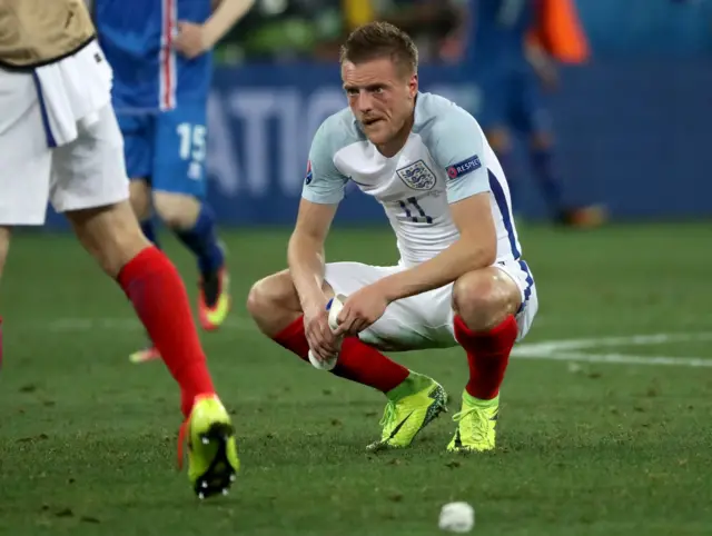 Jamie Vardy of England