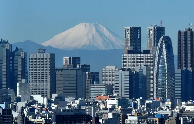 Tokyo skyline