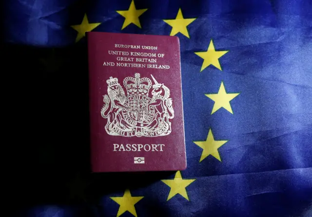 A British passport