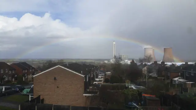 Rainbow in Rugeley