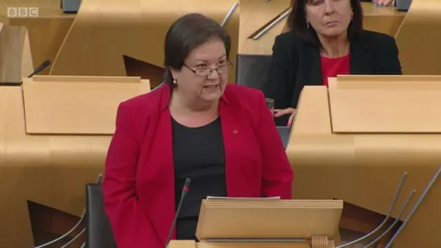 Scottish Labour MSP Jackie Baillie