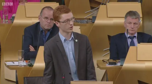 Scottish Greens MSP Ross Greer