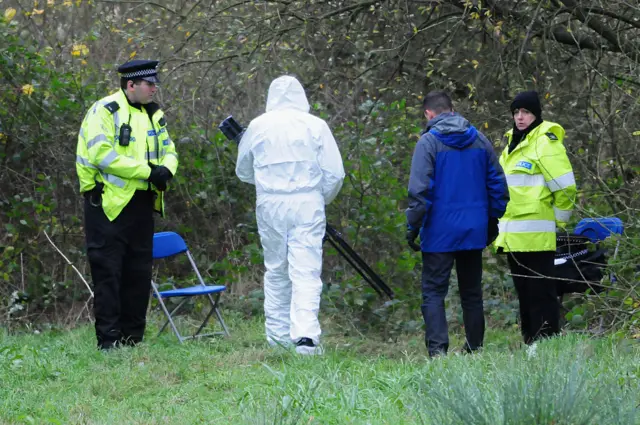 Location where Kayleigh's body was found