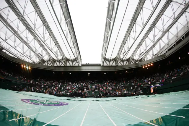 Centre court at Wimbledon