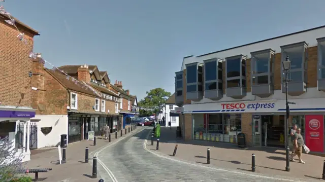 Tesco on High Street in Burnham