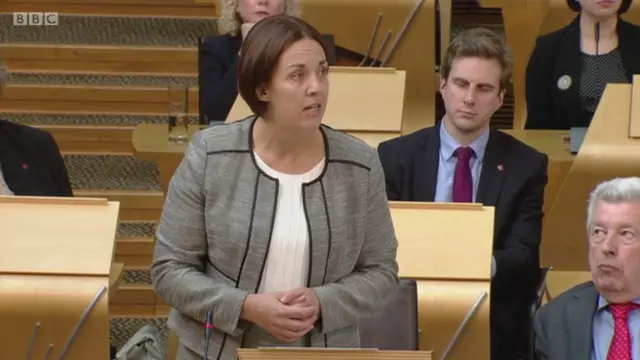 Scottish Labour leader Kezia Dugdale