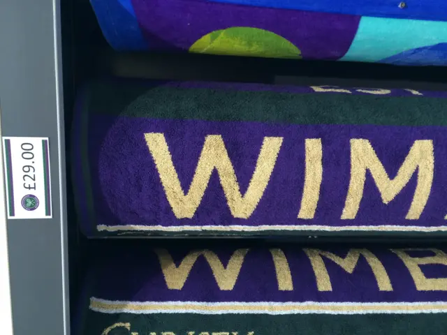 Wimbledon towel