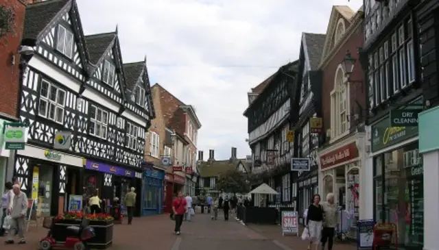 Nantwich Town centre