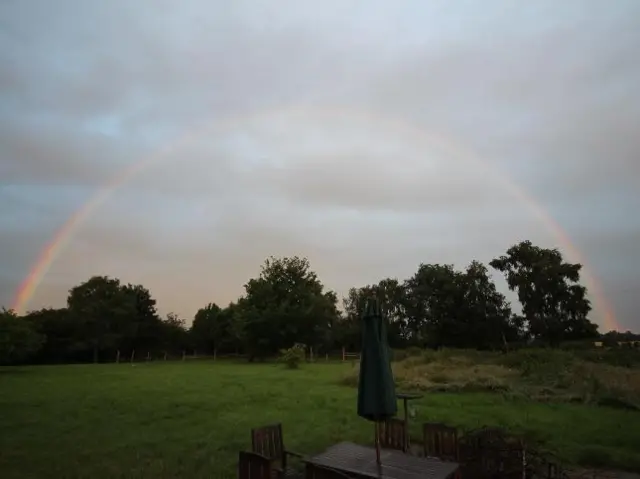 Rainbow in Wybunbury