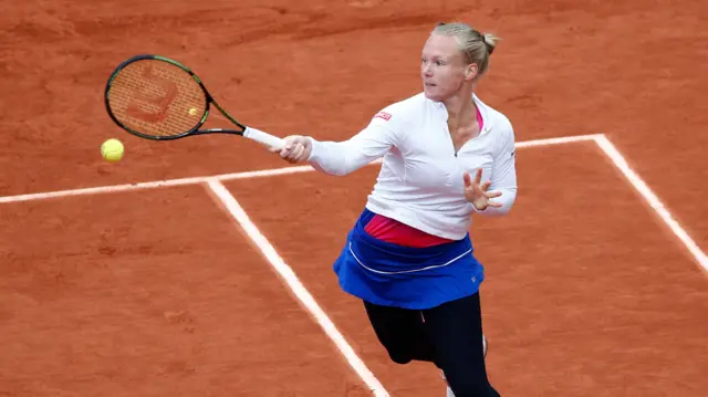 Kiki Bertens returns