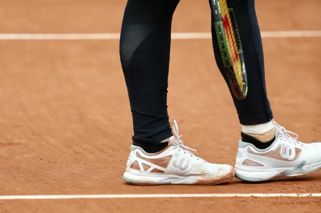 Kiki Bertens's leggings