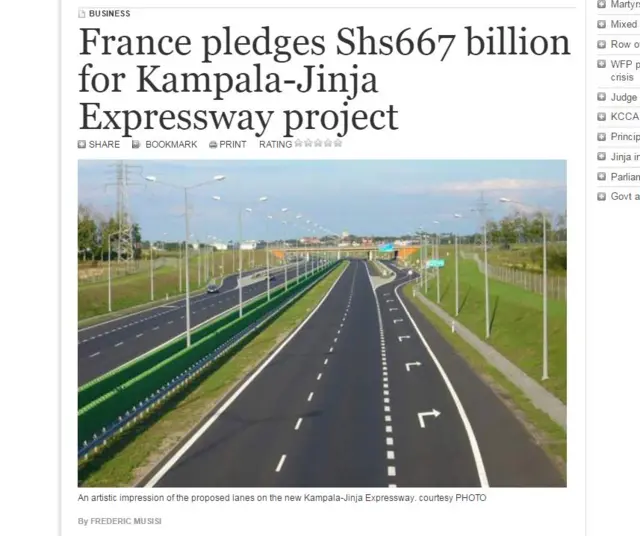 a tarmacked dual carriageway road