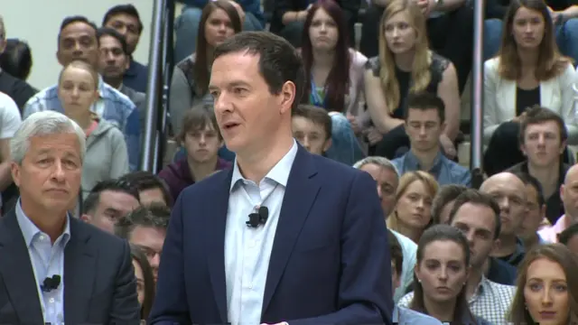 George Osborne speaking in Bournemouth