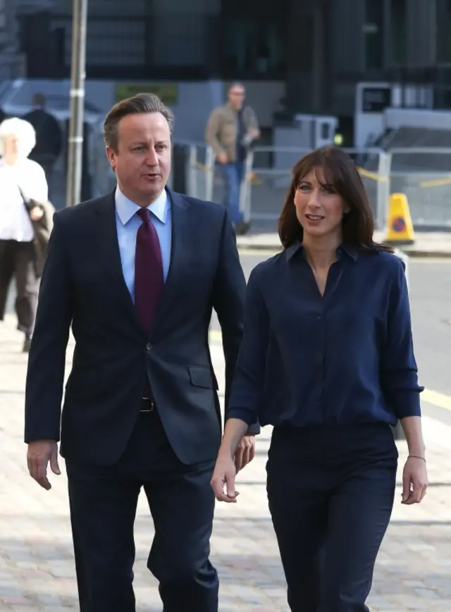 David and Samantha Cameron