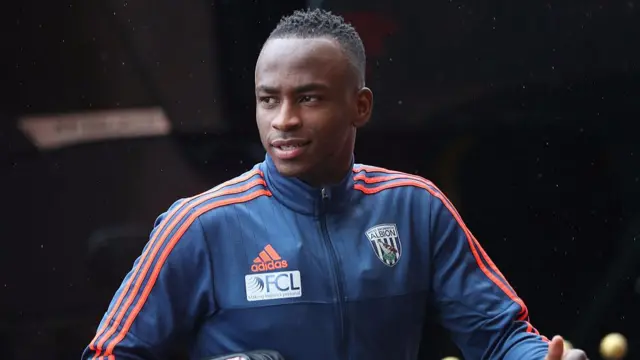 Saido Berahino of West Bromwich Albion