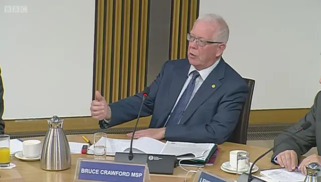 SNP MSP Bruce Crawford