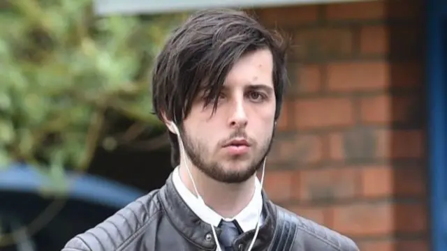 Dale Shipley on his way to court