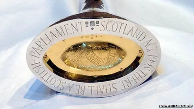 Scottish Parliament mace