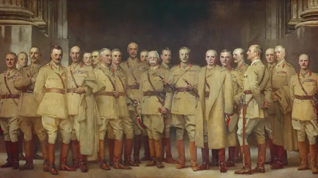 General Officers of World War One, John Singer Sargent