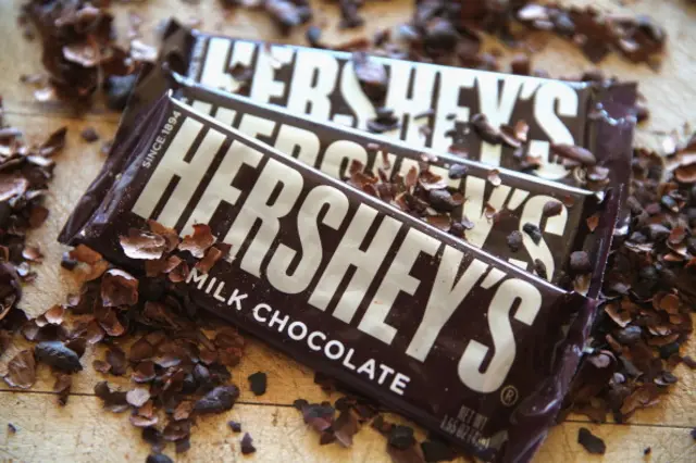 Hershey's chocolate bars