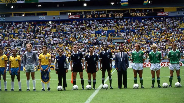 Northern Ireland v Brazil