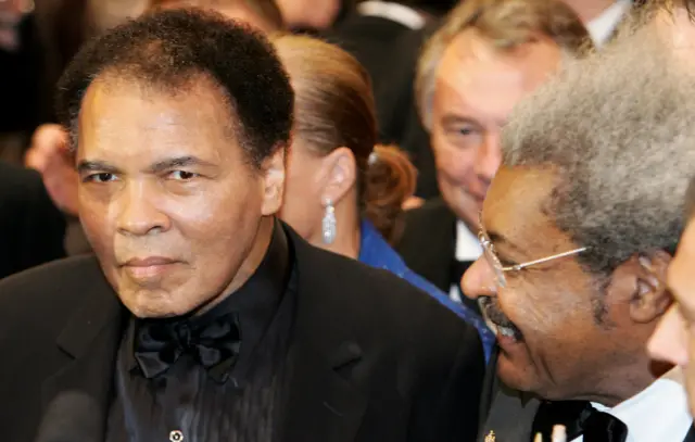 Muhammad Ali with Don King