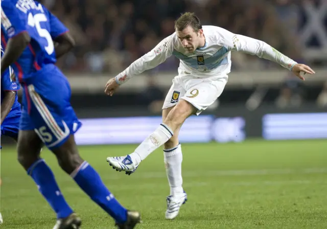 James McFadden scores a wonder goal for Scotland in 2007