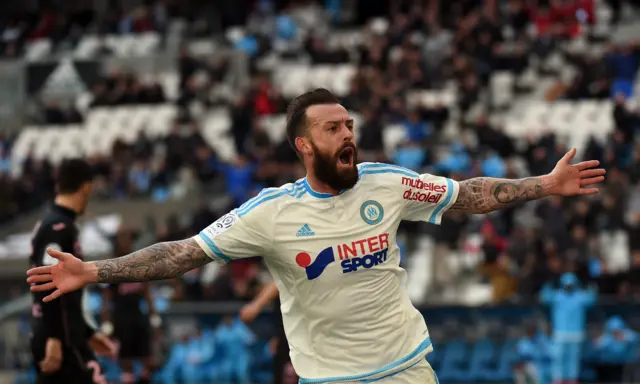 Steven Fletcher in action for Marseilles