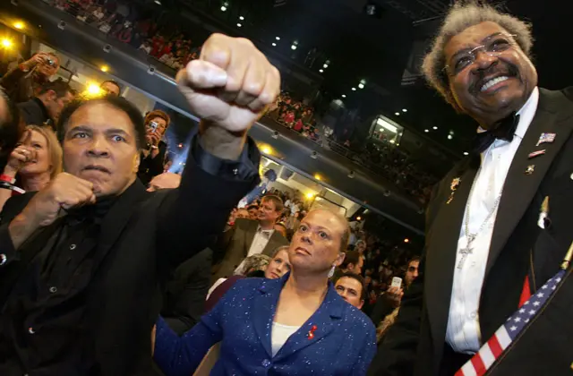 Don King and Muhammad Ali