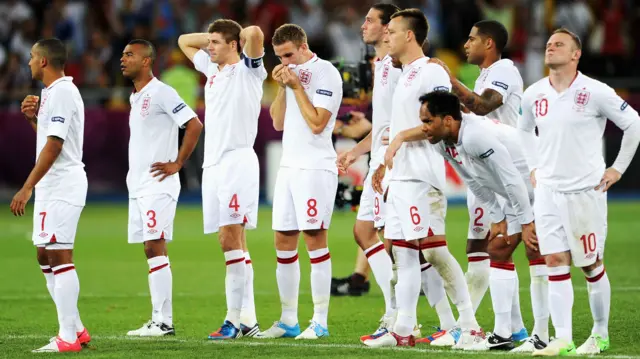 England players