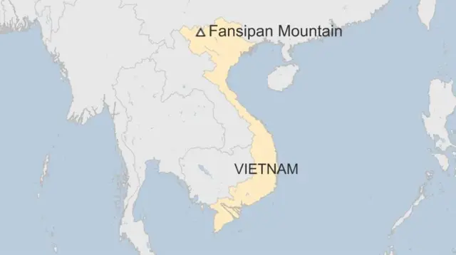 Map of Vietnam