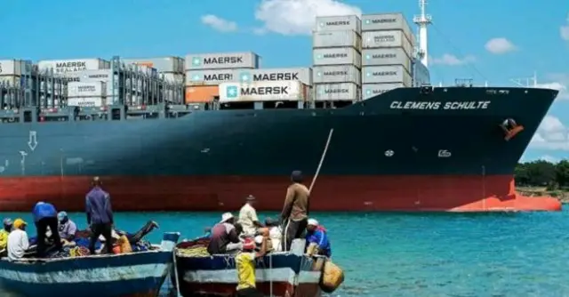 A port in Tanzania