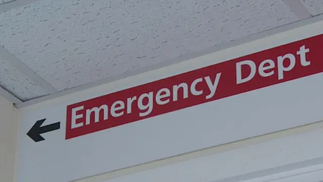 Emergency Dept sign