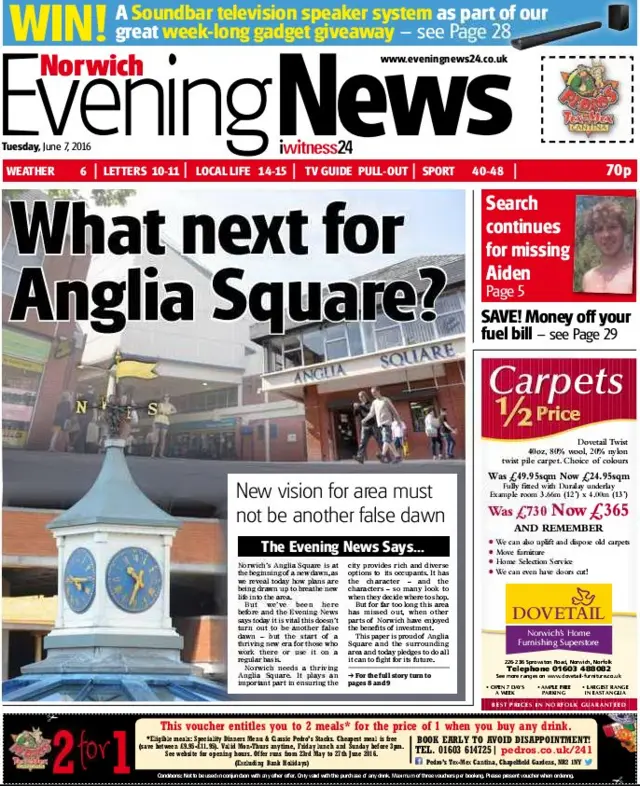 Norwich Evening News