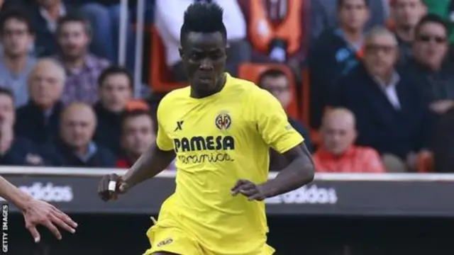 Eric Bailly playing for Villareal