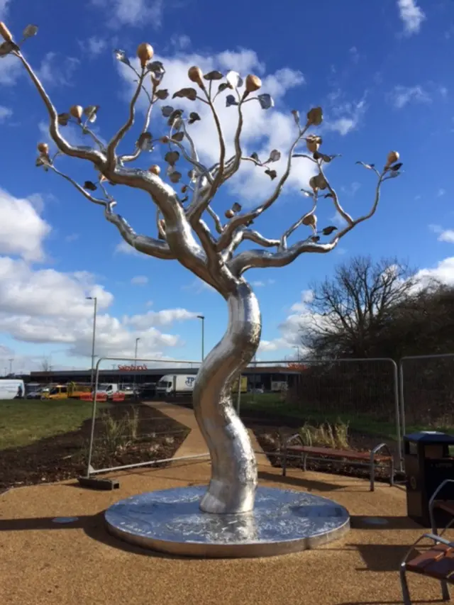 World Tree sculpture